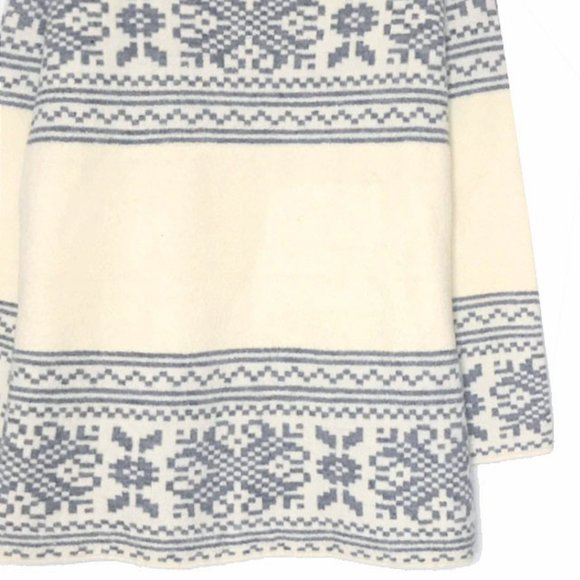 Cream Holiday Tunic Sweater NWOT - Picture 7 of 7